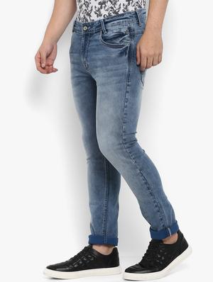 blue heavy washed jeans - 16087926 - Standard Image - 2