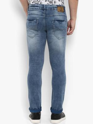 blue heavy washed jeans - 16087926 - Standard Image - 3