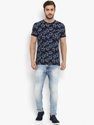 blue heavy washed denim jeans - 16087928 - Standard Image - 4