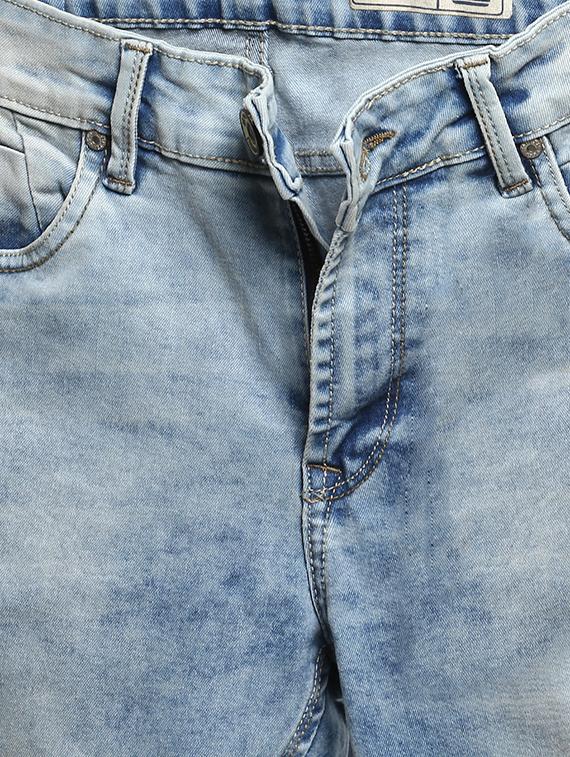 blue heavy washed denim jeans - 16087928 - Zoom Image - 5
