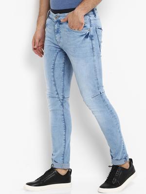 blue light washed jeans - 16087930 - Standard Image - 2