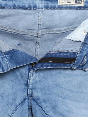 blue light washed jeans - 16087930 - Standard Image - 5