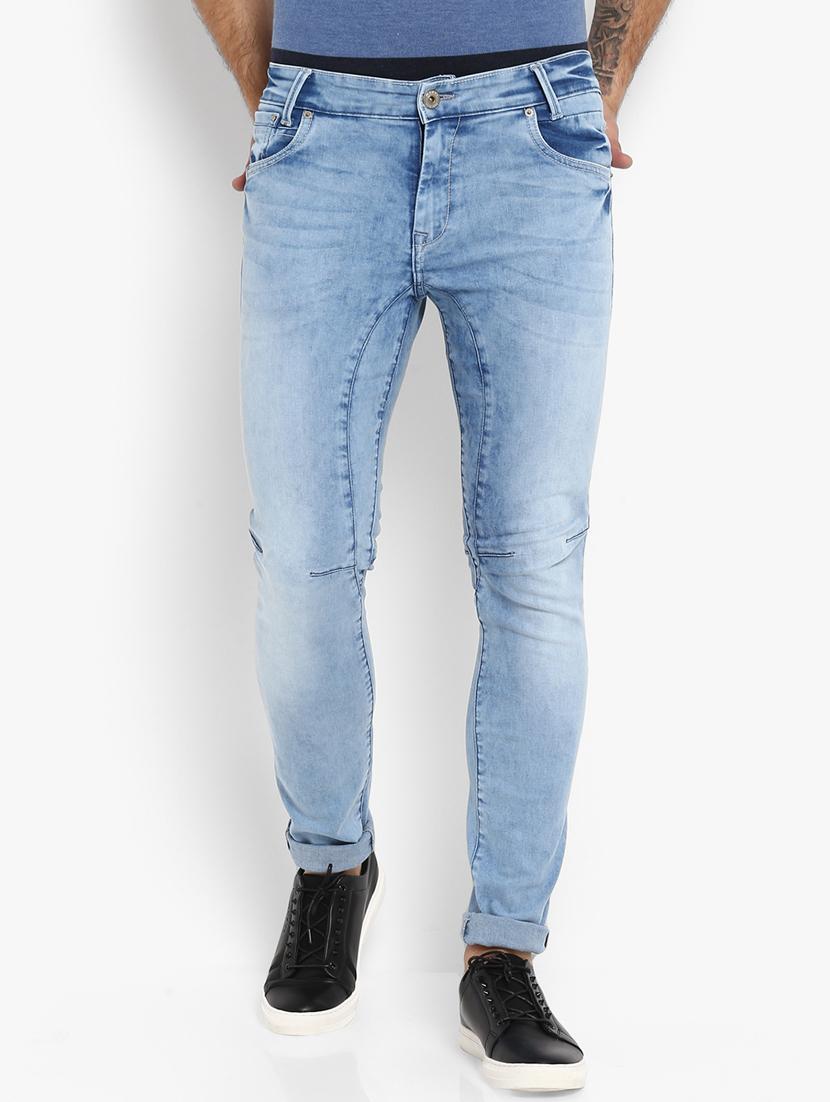blue light washed jeans - 16087930 - Zoom Image - 1
