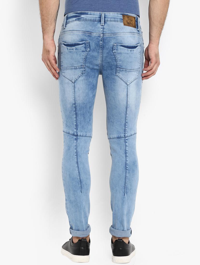 blue light washed jeans - 16087930 - Zoom Image - 3