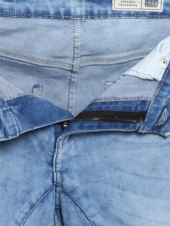 blue light washed jeans - 16087930 - Zoom Image - 5
