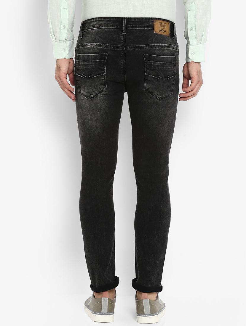 black slashed knee jeans - 16087931 - Zoom Image - 3