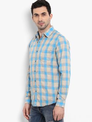multicolor checkered casual shirt - 16087951 - Standard Image - 2