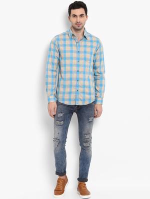 multicolor checkered casual shirt - 16087951 - Standard Image - 4