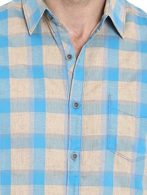multicolor checkered casual shirt - 16087951 - Standard Image - 5