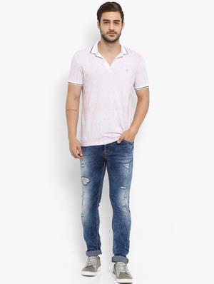 pink all over print t-shirt - 16088016 - Standard Image - 4