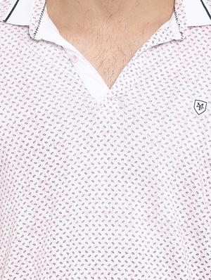 pink all over print t-shirt - 16088016 - Standard Image - 5