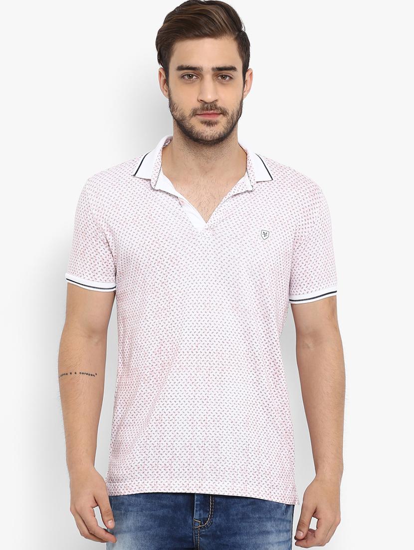 pink all over print t-shirt - 16088016 - Zoom Image - 1