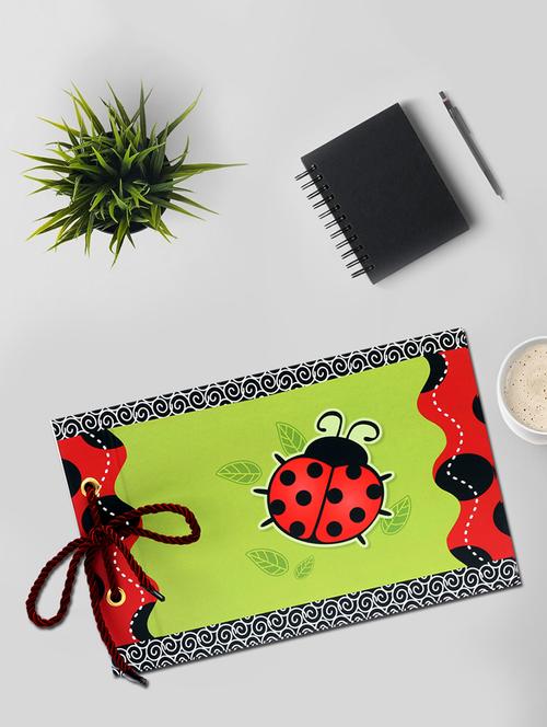 sehaz artworks ladybug photo album diy handmade album scrapbook for anniversary, wedding, travelling, baby shower - 16088107 - Standard Image - 1