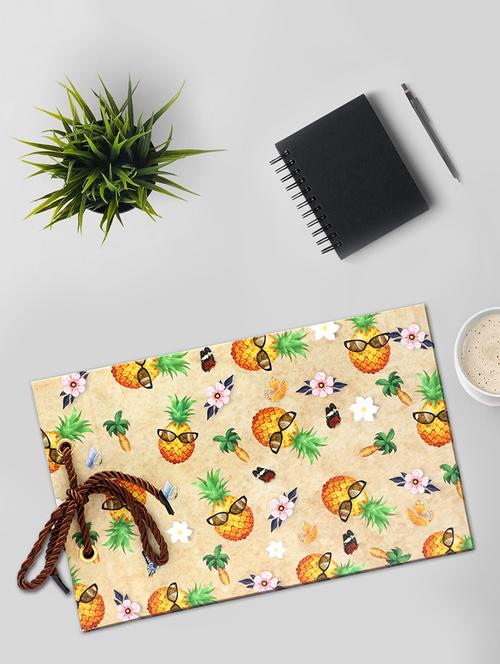 sehaz artworks pineapple photo album diy handmade album scrapbook for anniversary, wedding, travelling, baby shower - 16088110 - Standard Image - 1