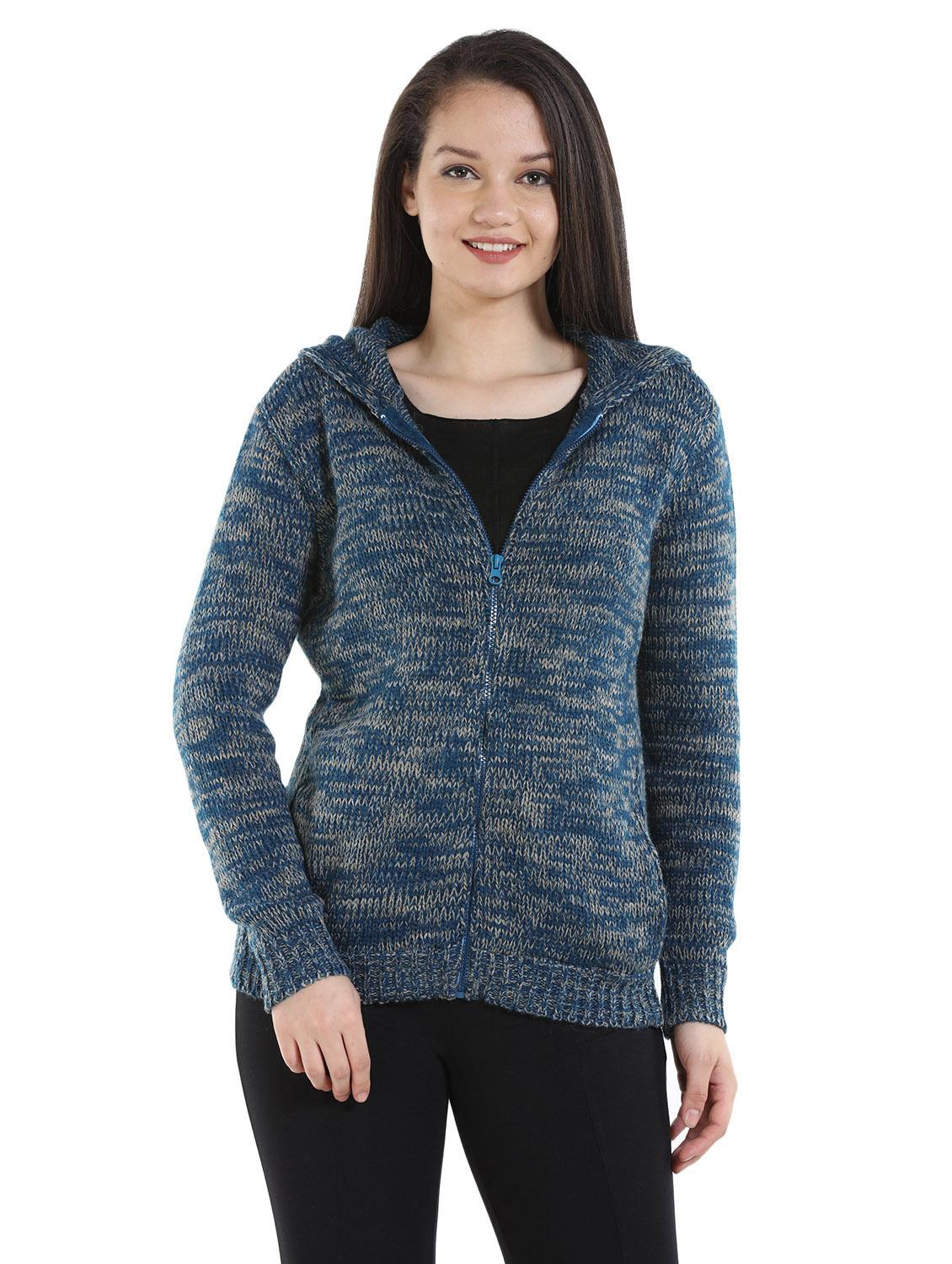 zip up hooded neck jacket - 16088157 - Zoom Image - 1