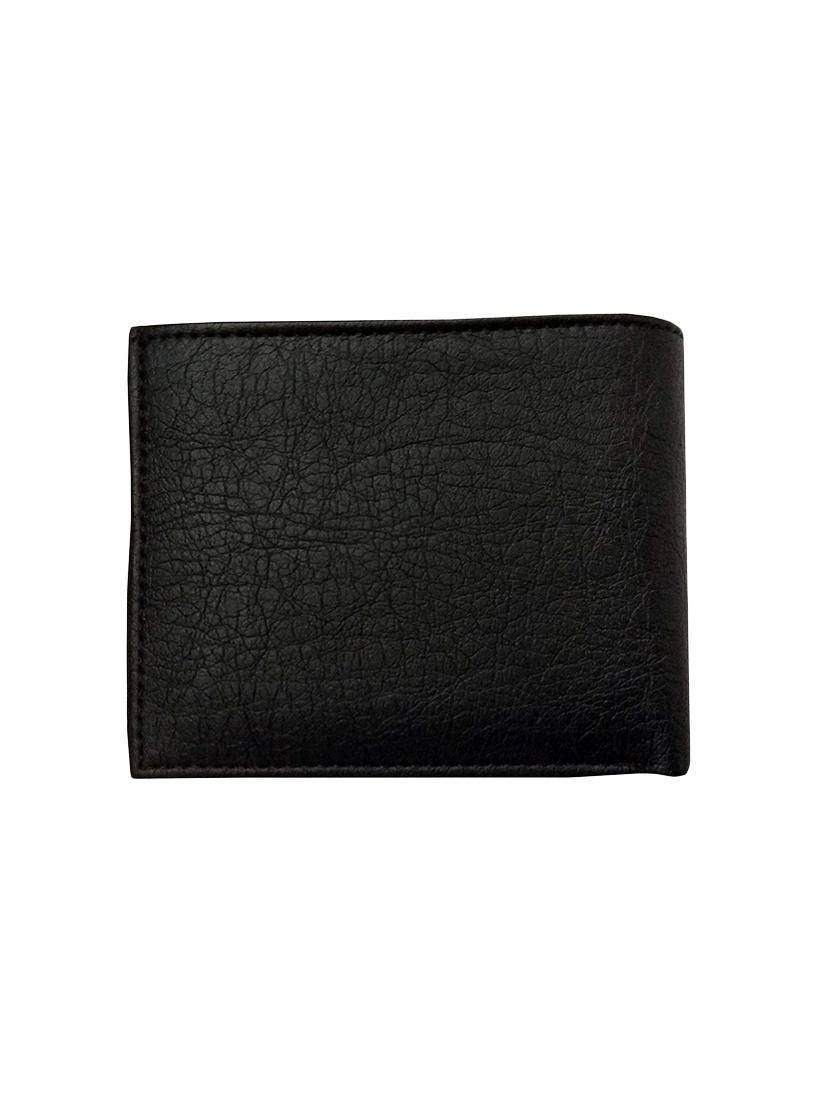 black leatherette wallet - 16088622 - Zoom Image - 2