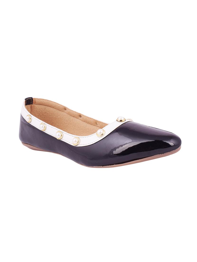 purple slip on ballerinas - 16088960 - Zoom Image - 1