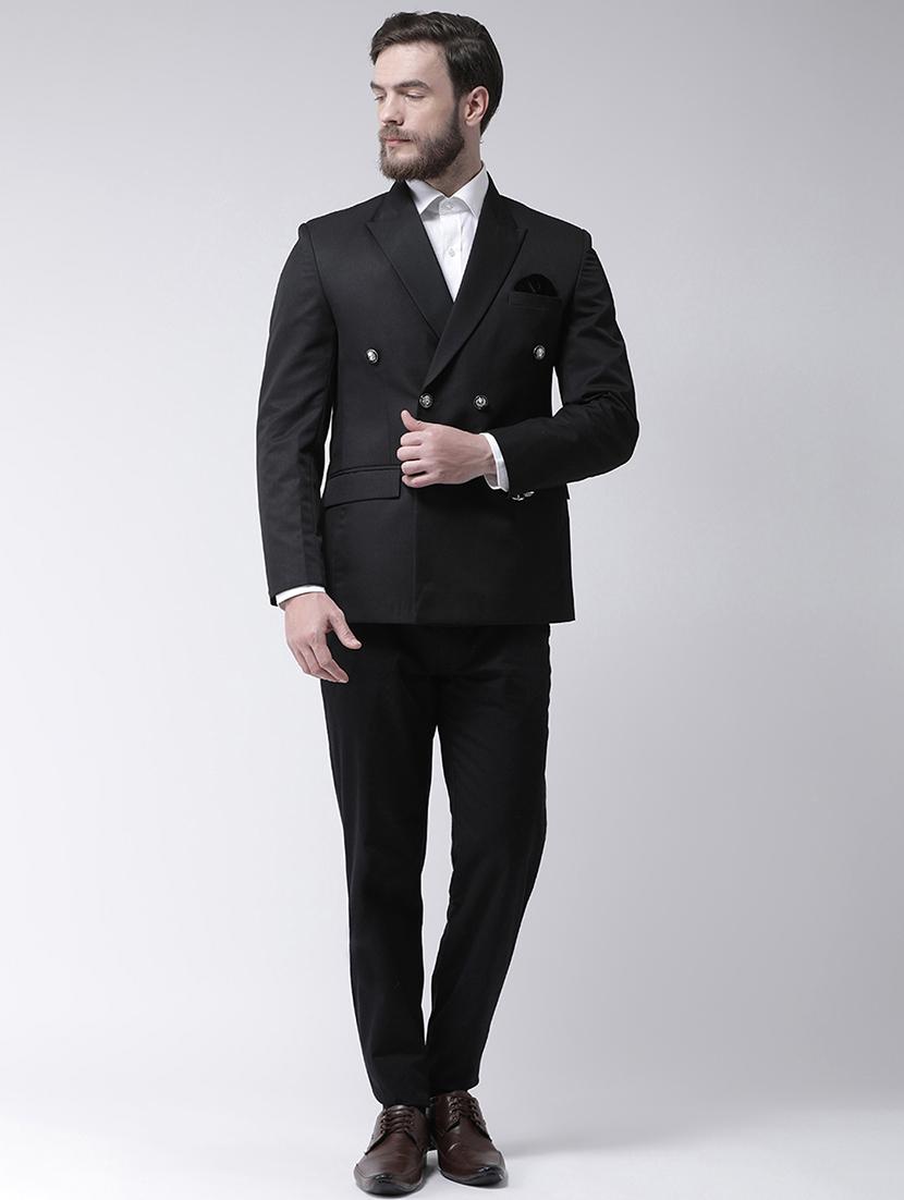 black polyester single breasted casual blazer - 16089771 - Zoom Image - 4