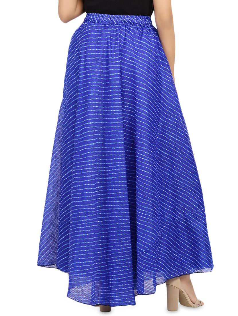 leheriya a-line skirt - 16090878 - Zoom Image - 3