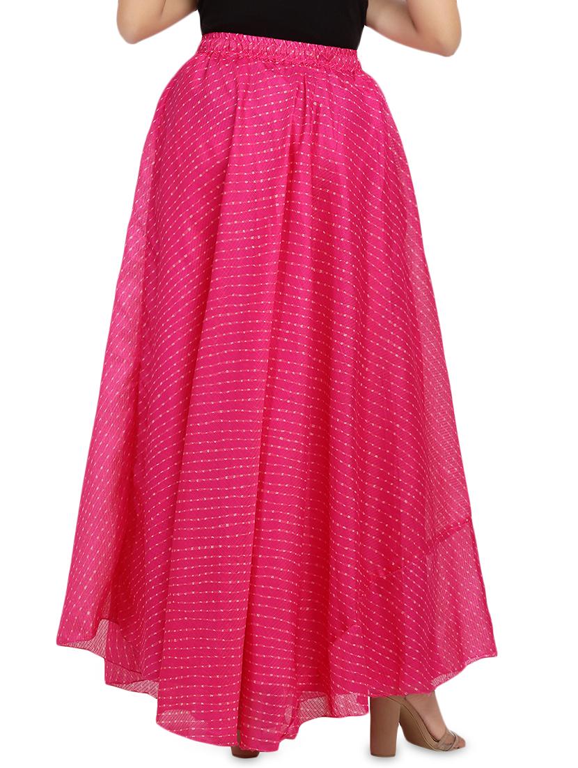 leheriya a-line skirt - 16090880 - Zoom Image - 3