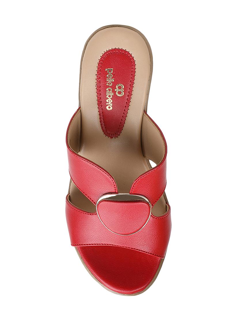 red platforms wedges - 16092455 - Zoom Image - 4