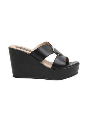 black platforms wedges - 16092456 - Standard Image - 2