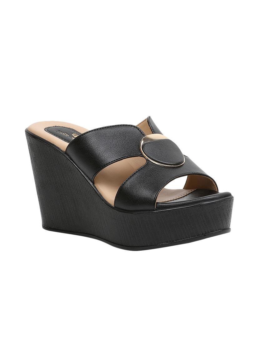 black platforms wedges - 16092456 - Zoom Image - 1
