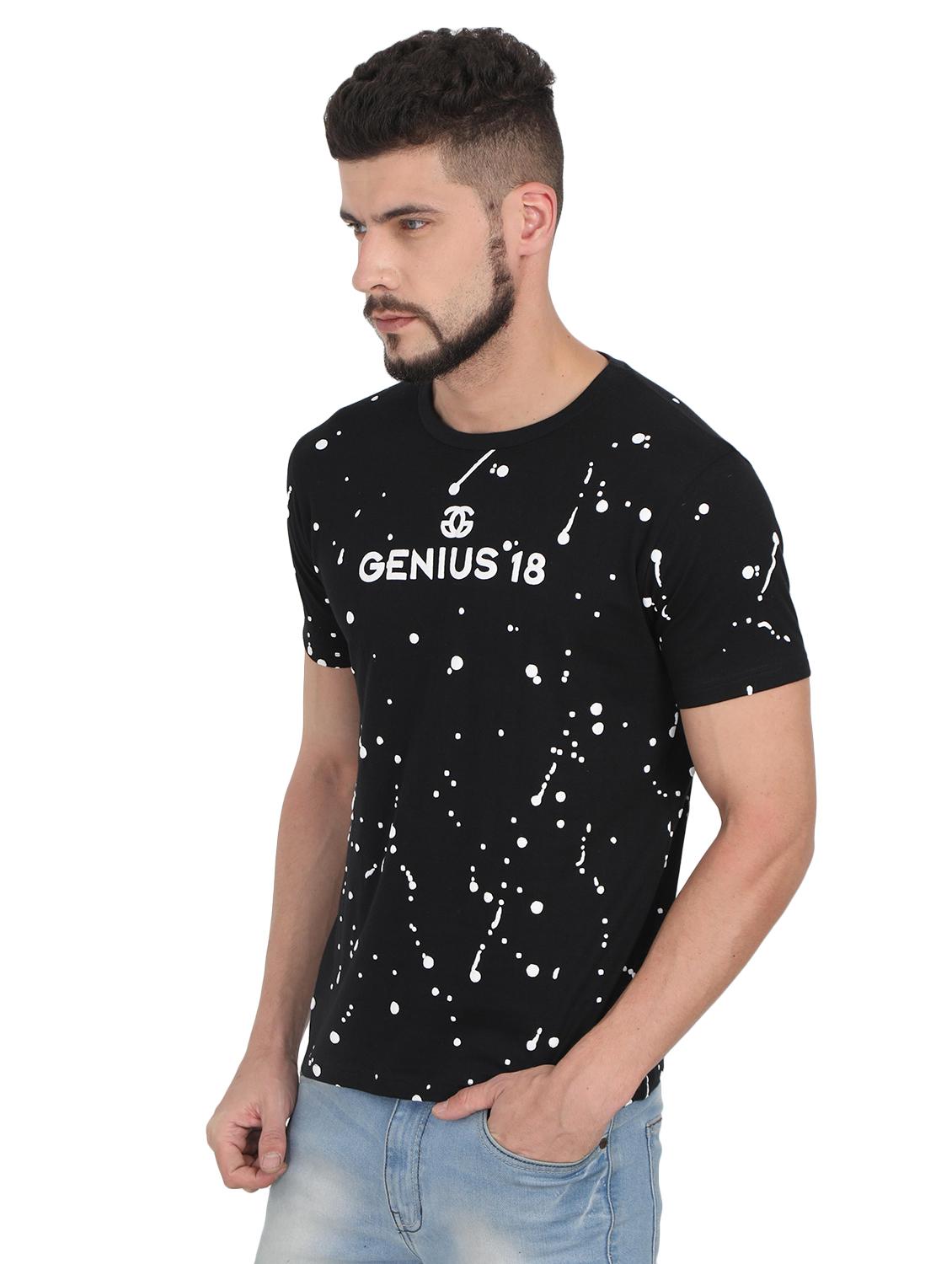 black all over print t-shirt - 16094332 - Zoom Image - 2