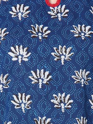 floral printed straight kurta - 16095880 - Standard Image - 4