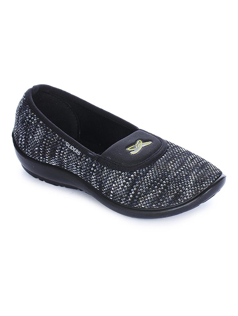 grey slip on casual shoes - 16096201 - Zoom Image - 1