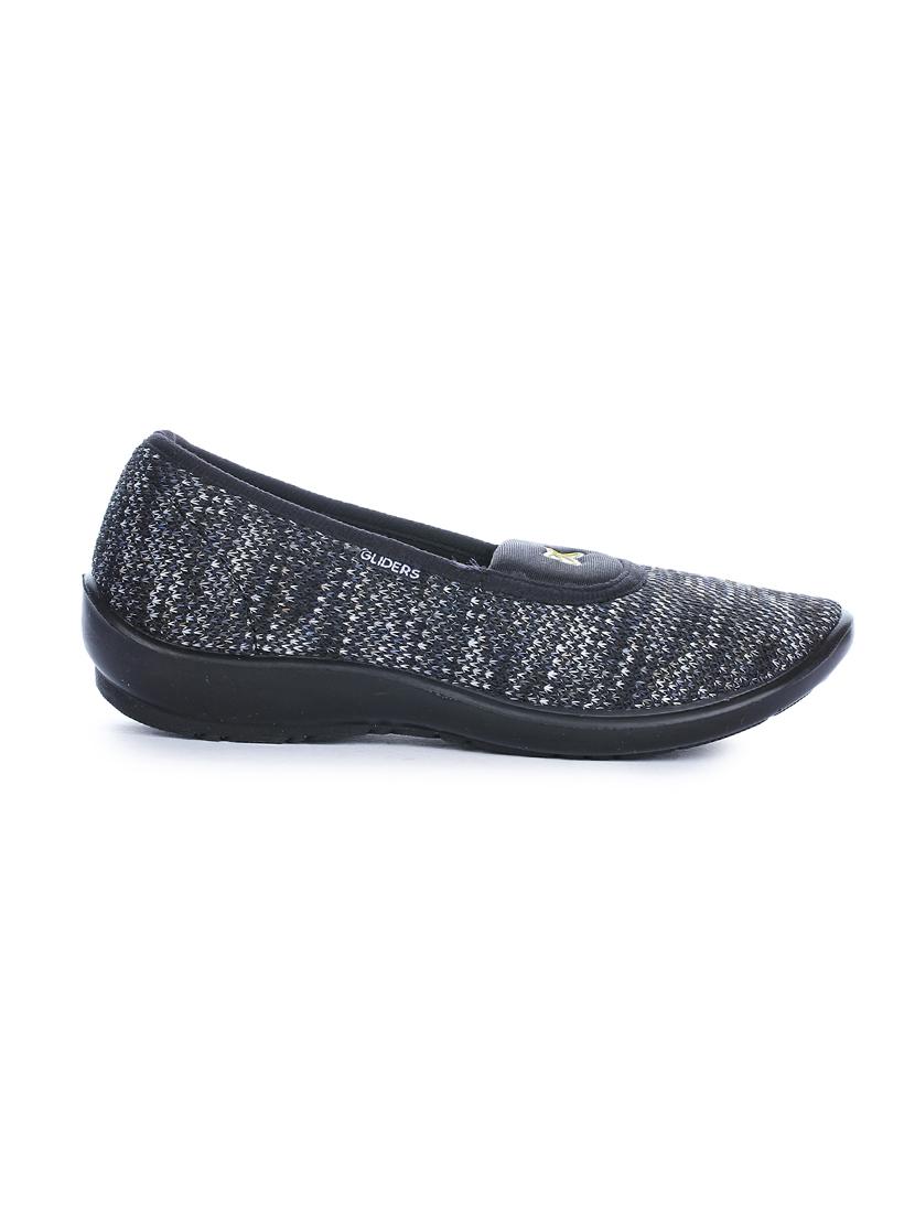 grey slip on casual shoes - 16096201 - Zoom Image - 2