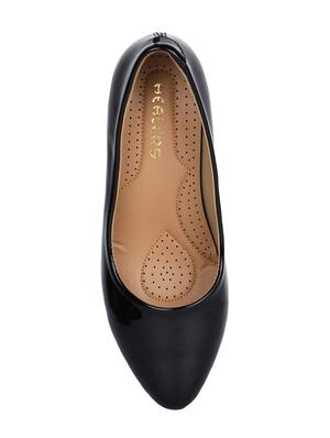 black slip on pumps - 16096343 - Standard Image - 4