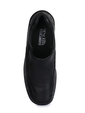black patent leather slip on formal shoes - 16096398 - Standard Image - 4