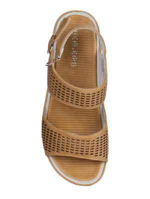 tan back strap wedges - 16096617 - Standard Image - 4
