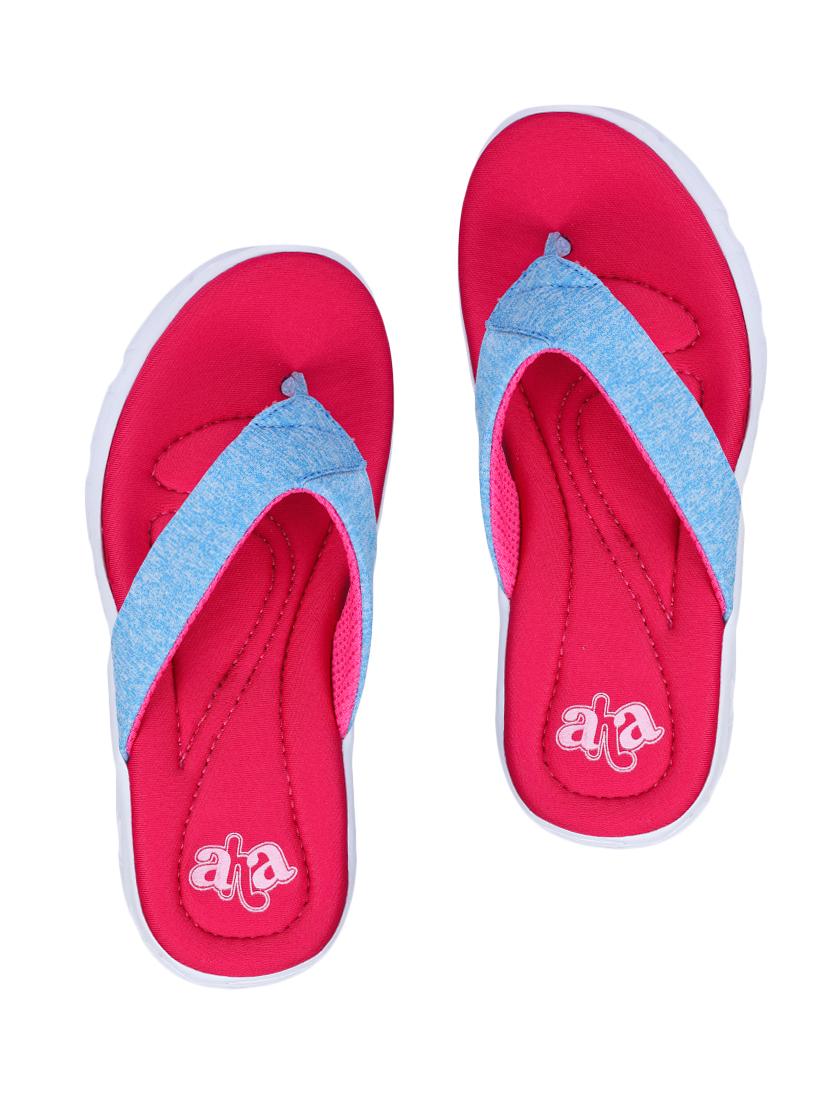 pink toe separator slippers - 16096640 - Zoom Image - 1