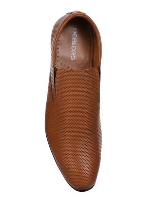 tan leatherette slipons - 16096849 - Standard Image - 4