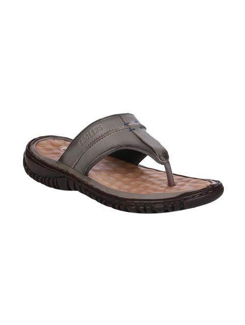 brown slip on flip flop - 16096991 - Standard Image - 1