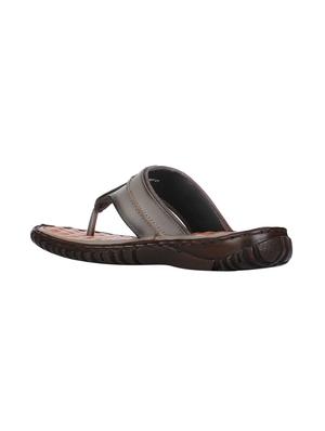 brown slip on flip flop - 16096991 - Standard Image - 3