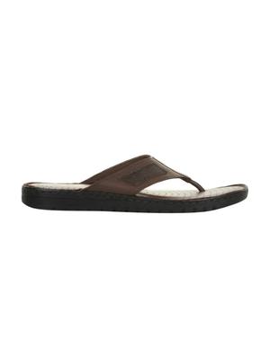 brown patent leather slip on slippers - 16097025 - Standard Image - 2