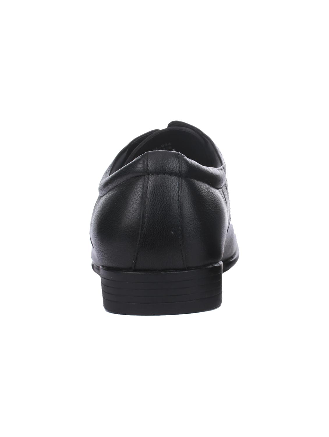 black patent leather laceup derbies - 16097097 - Zoom Image - 3