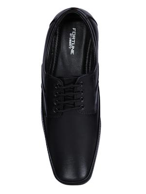 black patent leather laceup derbies - 16097120 - Standard Image - 4