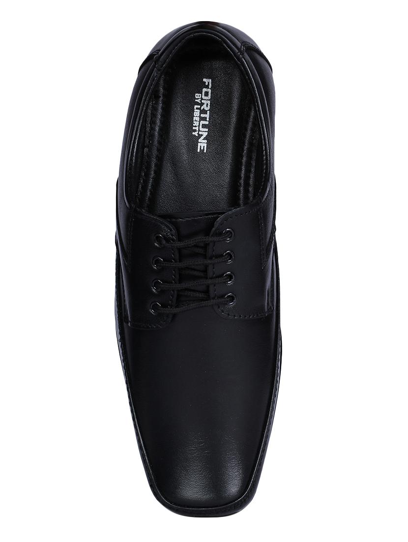 black patent leather laceup derbies - 16097120 - Zoom Image - 4
