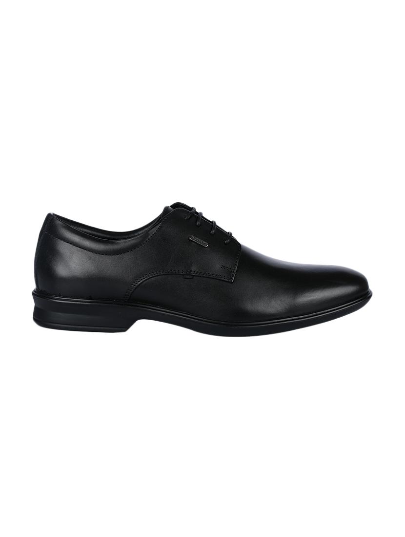 black patent leather laceup derbies - 16097130 - Zoom Image - 2
