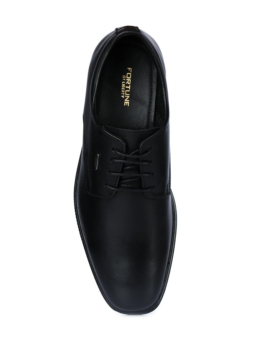 black patent leather laceup derbies - 16097130 - Zoom Image - 4