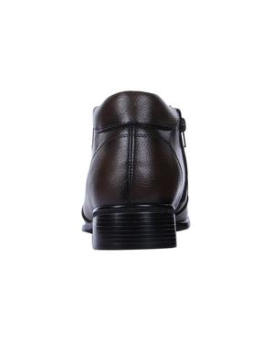 brown leather slip ons - 16097146 - Standard Image - 3