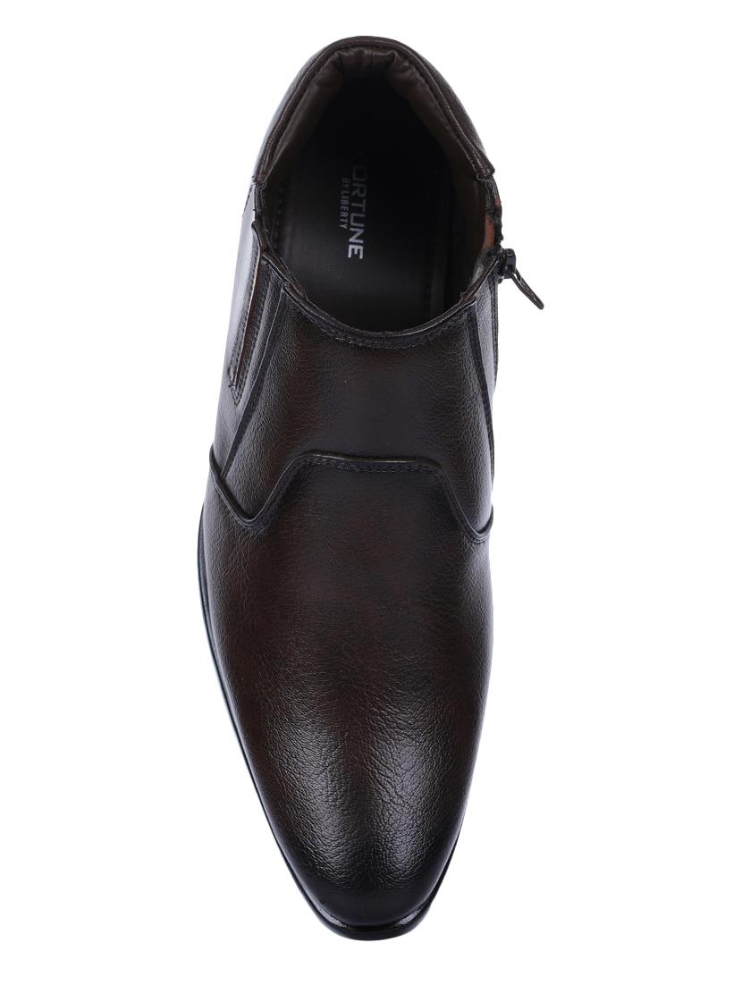 brown leather slip ons - 16097146 - Zoom Image - 4