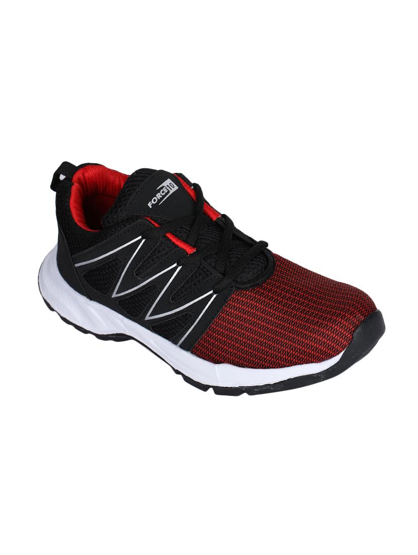 red fabric sport shoes - 16097313 - Zoom Image - 1