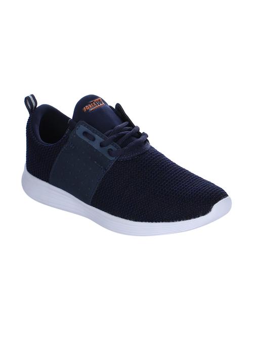 navy blue mesh sport shoes - 16097436 - Standard Image - 1