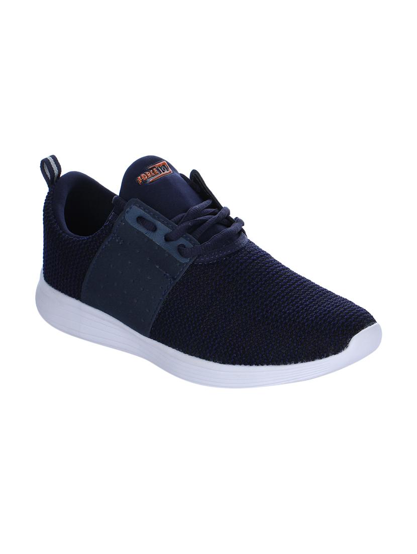 navy blue mesh sport shoes - 16097436 - Zoom Image - 1