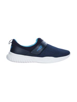 navy blue mesh sport shoes - 16097438 - Standard Image - 2